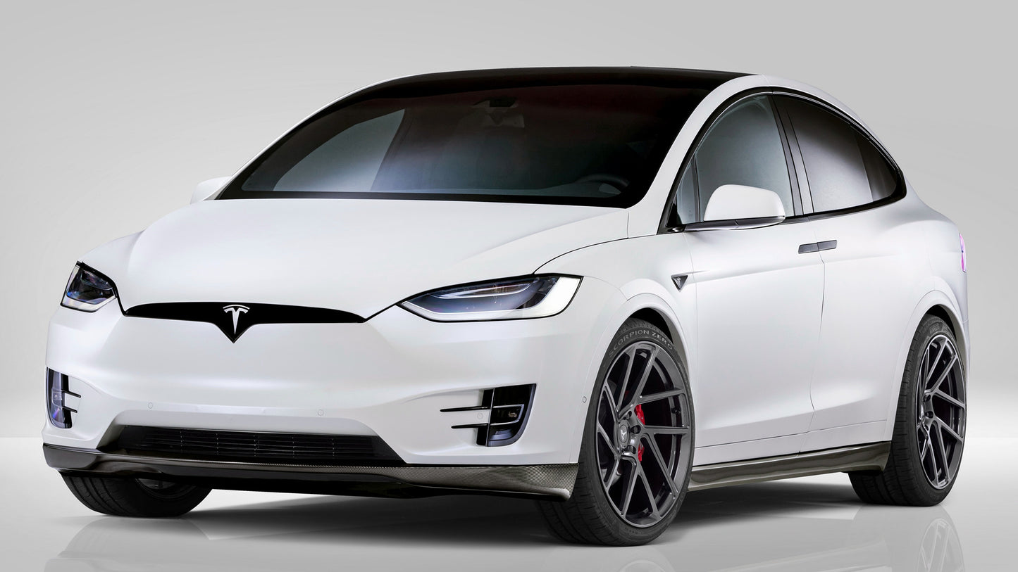 Tesla Model X By Novitec Hd Art Keychain