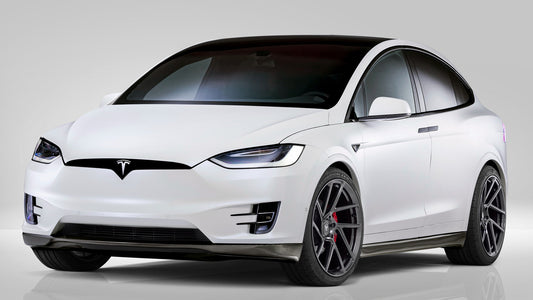 Tesla Model X By Novitec Hd Art Keychain