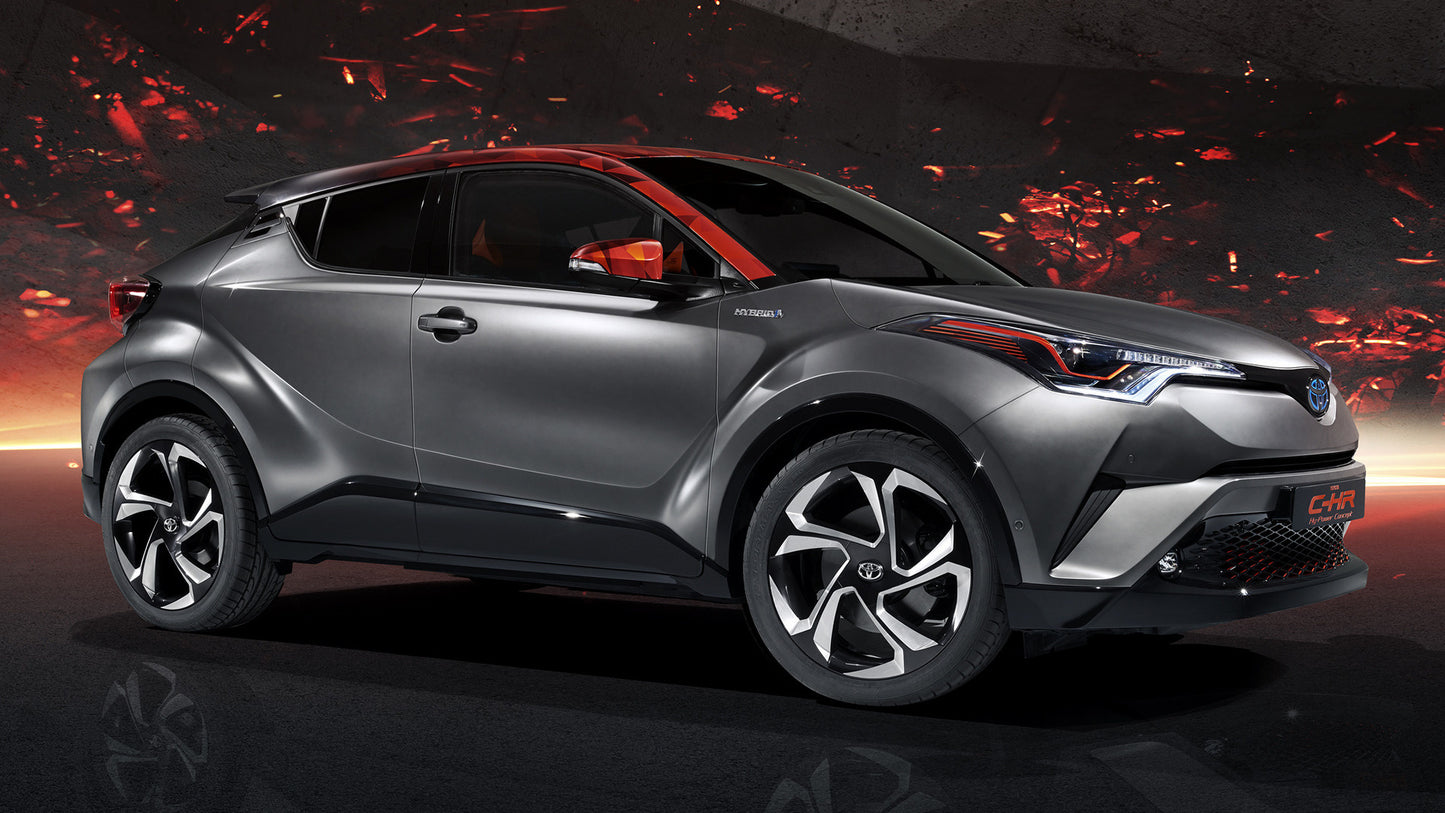 Toyota C Hr Hy Power Concept Hd Art Keychain