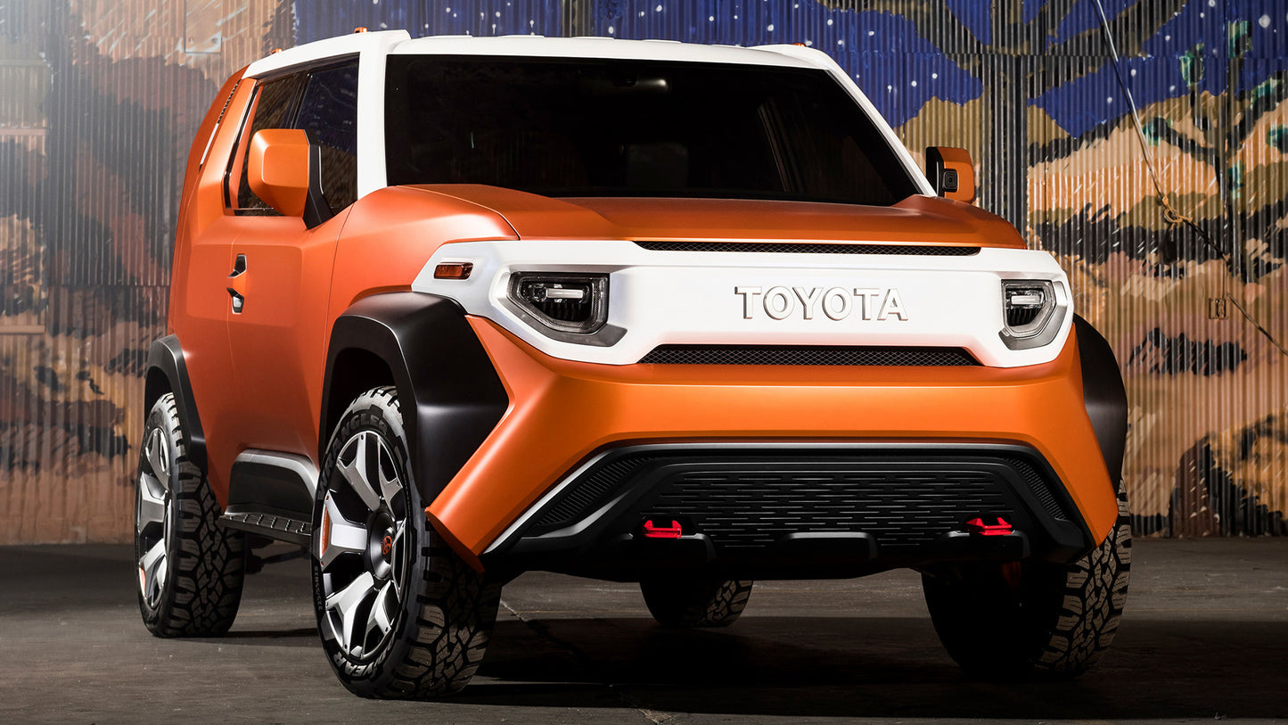 Toyota Ft 4X Concept Hd Art Keychain