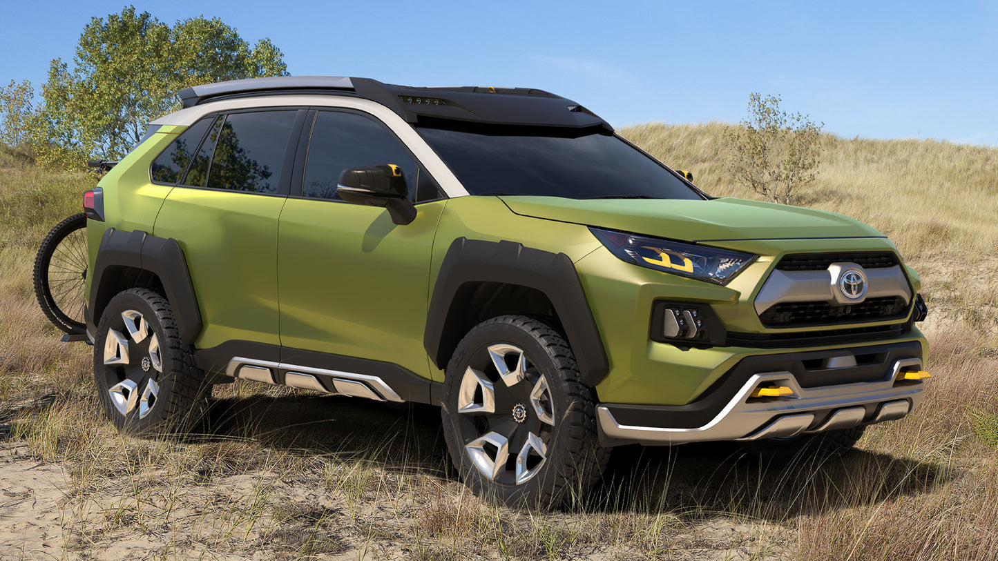 Toyota Ft Ac Concept Hd Art Keychain