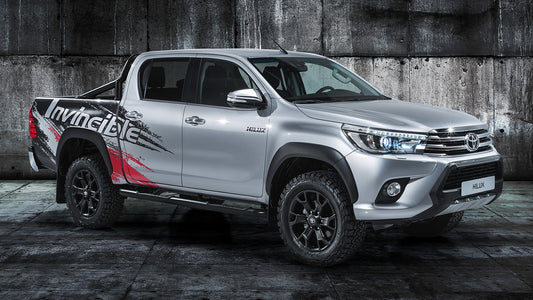Toyota Hilux Invincible Hd Art Keychain