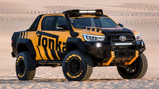 Toyota Hilux Tonka Concept Hd Art Keychain