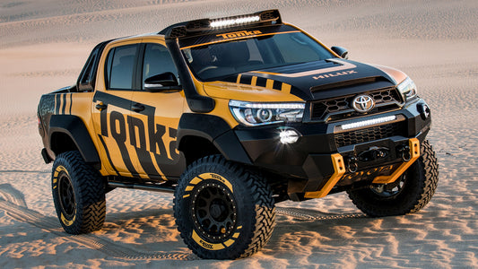 Toyota Hilux Tonka Concept Hd Art Keychain