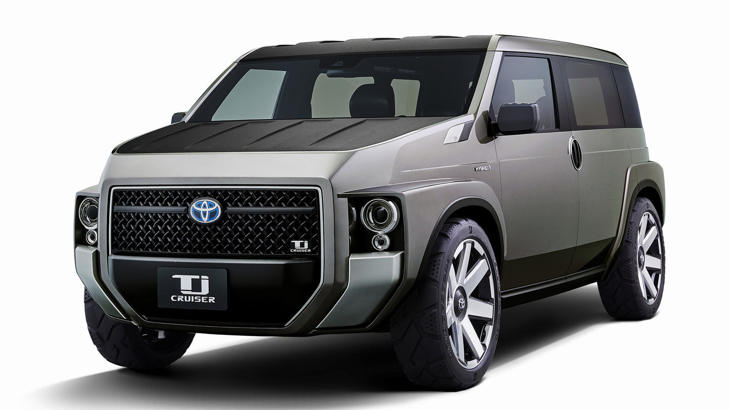 Toyota Tj Cruiser Concept Hd Art Keychain