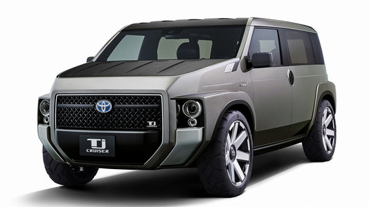 Toyota Tj Cruiser Concept Hd Art Keychain