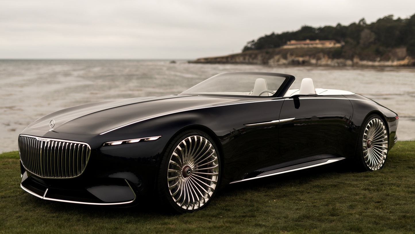 Vision Mercedes Maybach Cabriolet Hd Art Print Poster