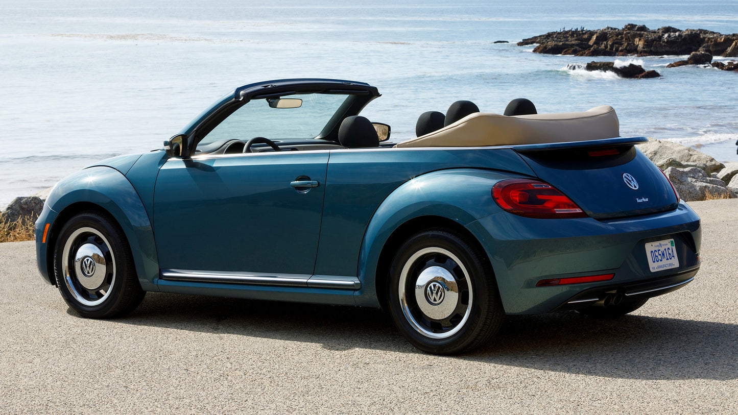 Volkswagen Beetle Convertible Us Hd Art Keychain