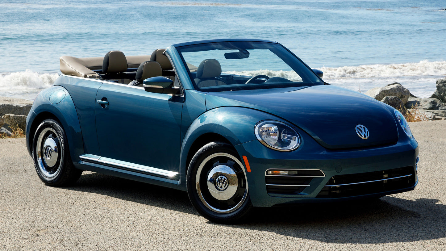 Volkswagen Beetle Convertible Us Hd Art Keychain