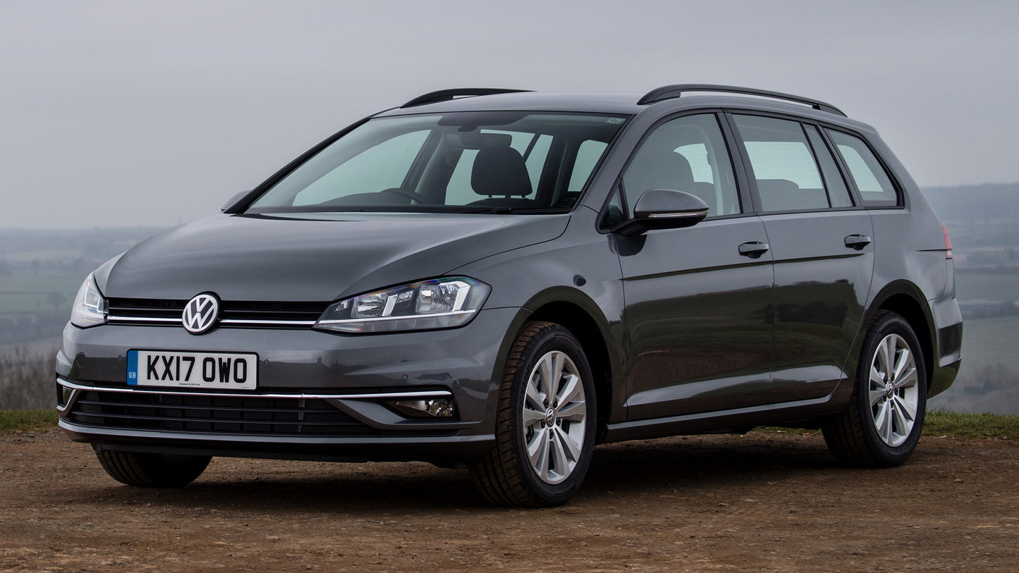 Volkswagen Golf Estate Uk Hd Art Keychain