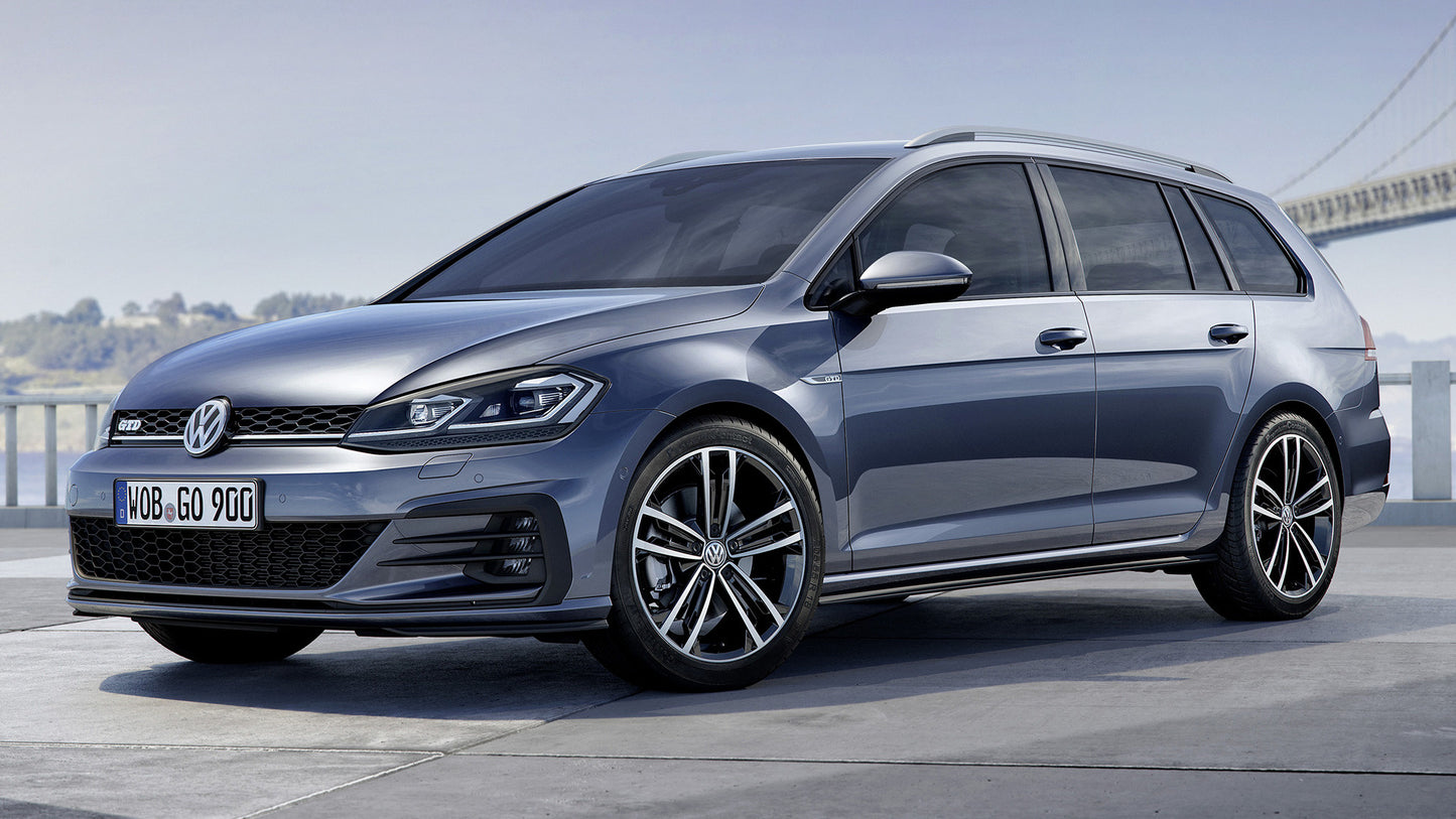 Volkswagen Golf Gtd Variant Hd Art Keychain