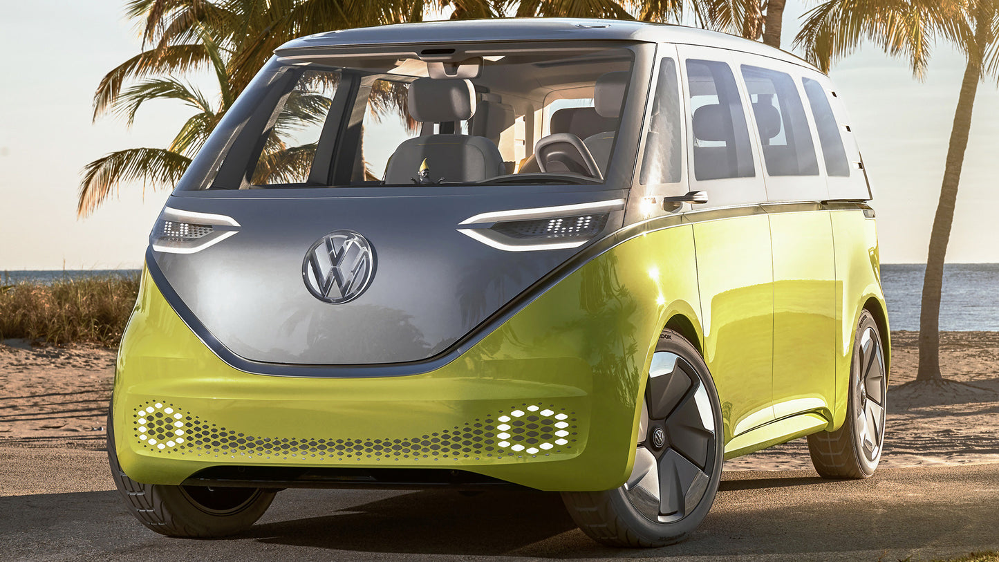 Volkswagen Id Buzz Hd Art Keychain