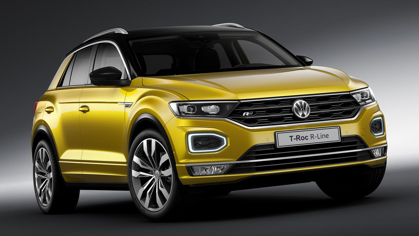 Volkswagen T Roc R Line Hd Art Keychain