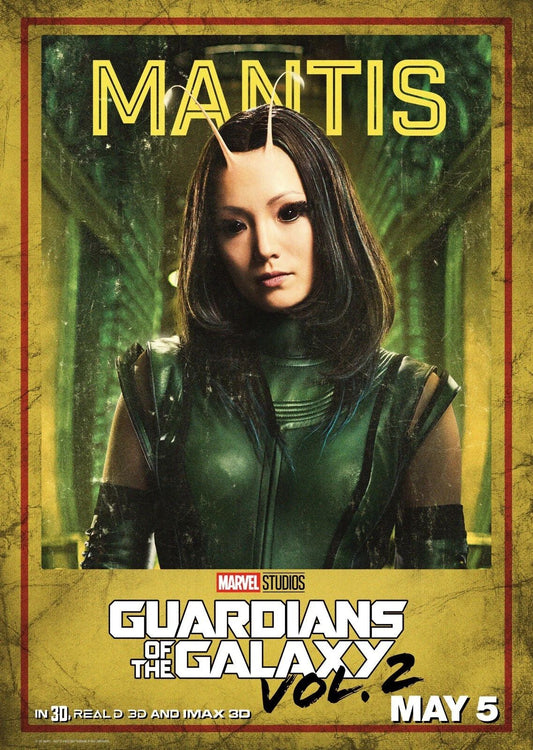 2017 Guardians Of The Galaxy Vol 2 Movie Keychain Marvel Star Lord Mantis