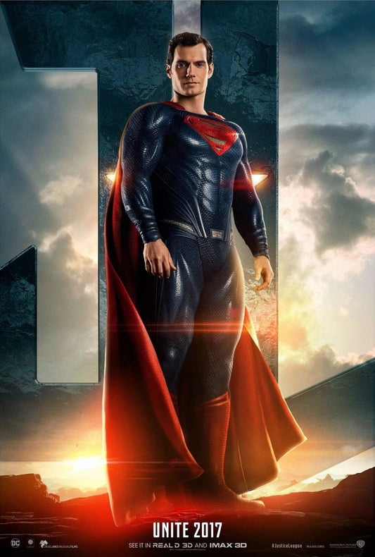 2017 Justice League Movie Magnet Superman Henry Cavill Clark Kent Dc