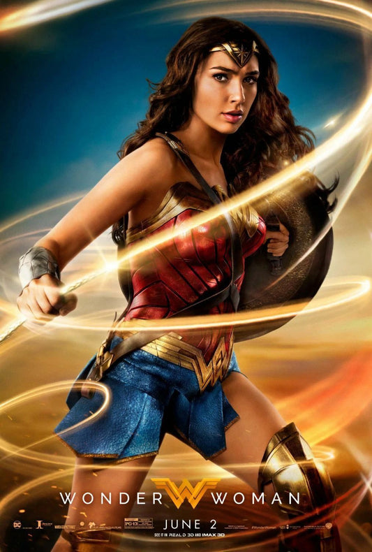 2017 Wonder Woman Movie Keychain Gal Gadot Justice League Dc Comics