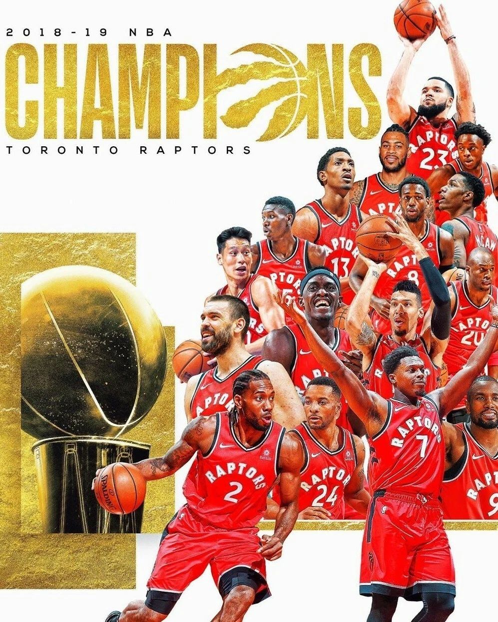 19 Toronto Raptors Magnet Basketball Picture Nba