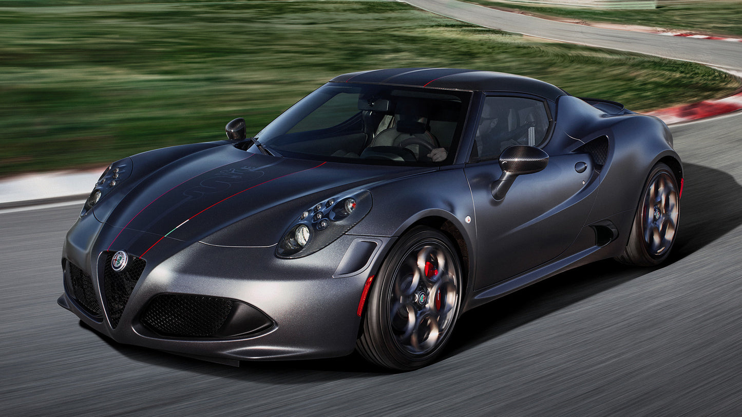 Alfa Romeo 4C Competizione Hd Art Keychain