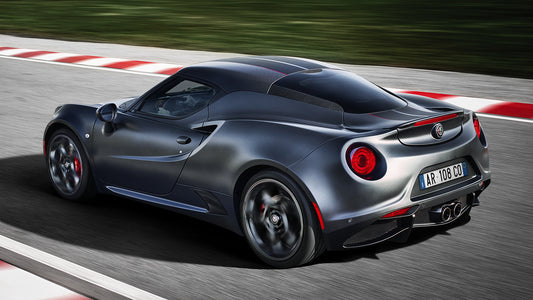 Alfa Romeo 4C Competizione Hd Art Keychain