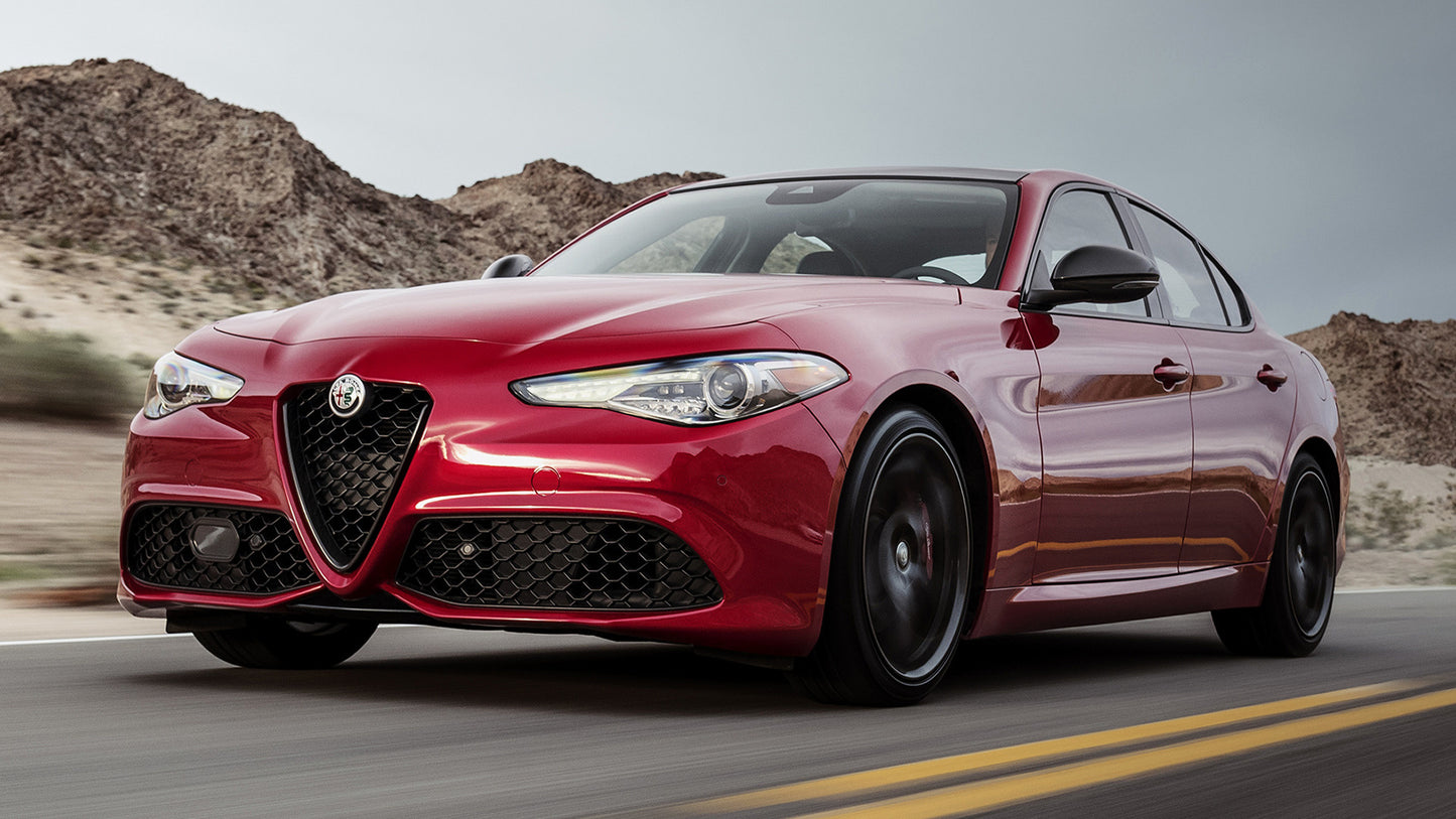 Alfa Romeo Giulia Nero Edizione Us Hd Art Keychain