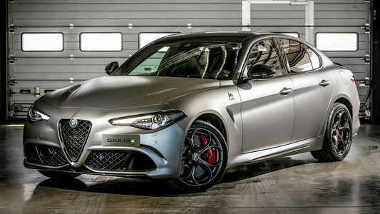 Alfa Romeo Giulia Quadrifoglio Nring Hd Art Keychain