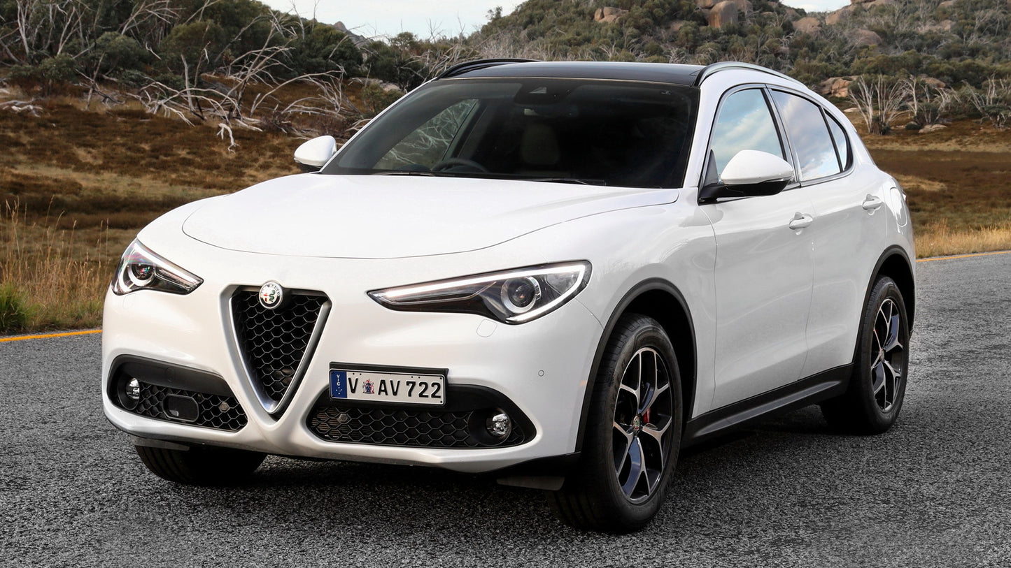 Alfa Romeo Stelvio Au Hd Art Keychain