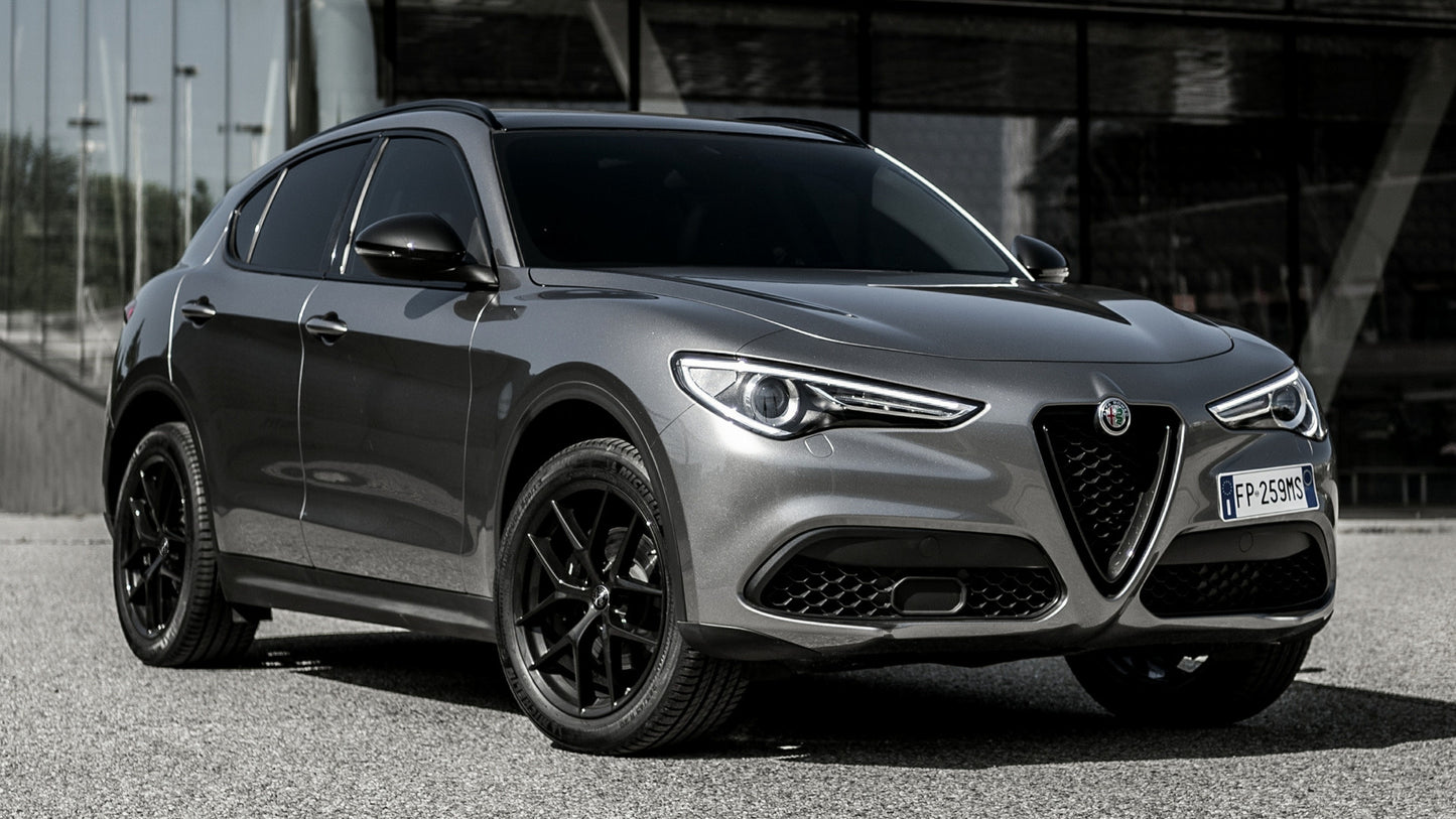 Alfa Romeo Stelvio B Tech Hd Art Keychain