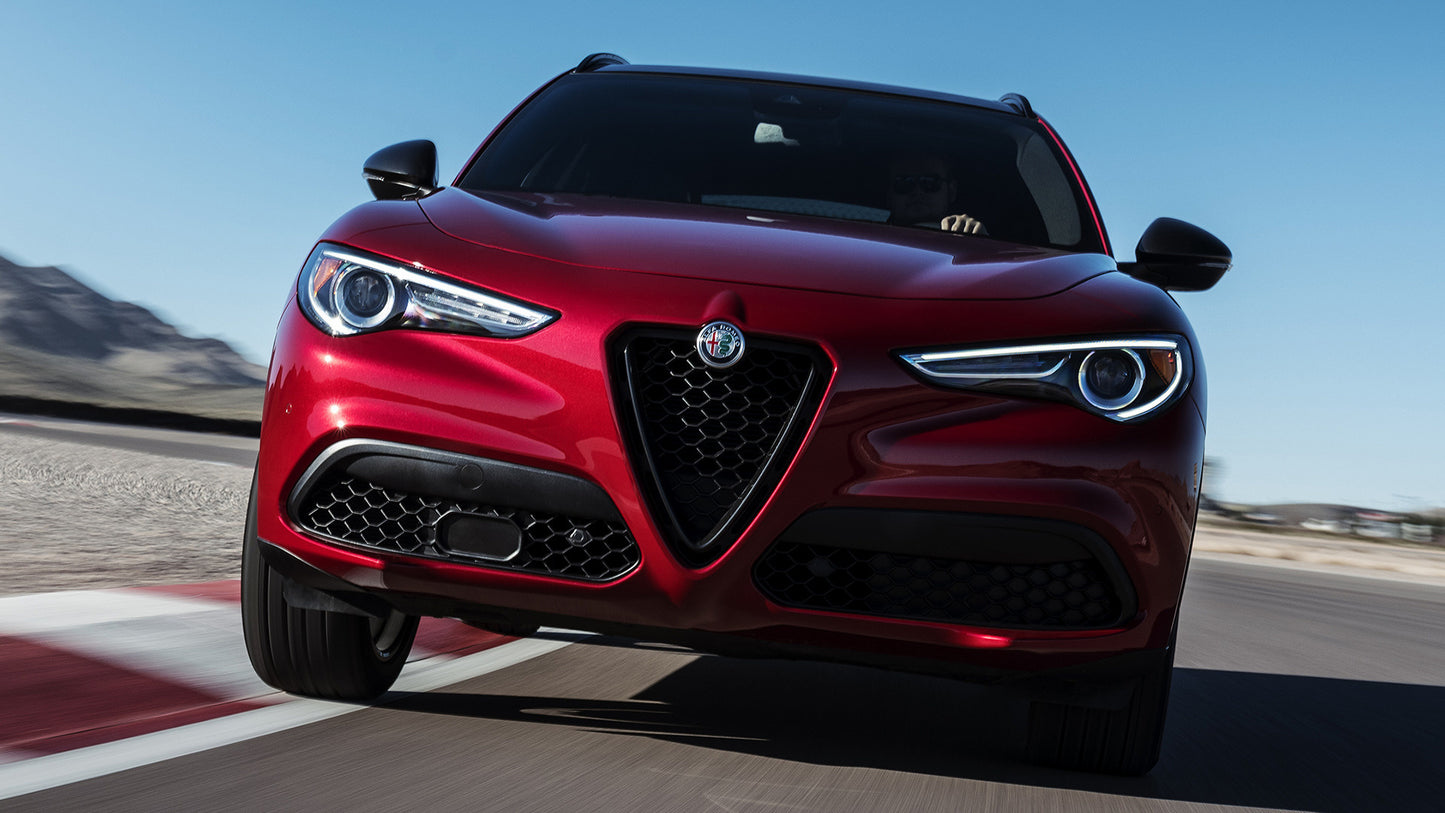 Alfa Romeo Stelvio Nero Edizione Us Hd Art Keychain