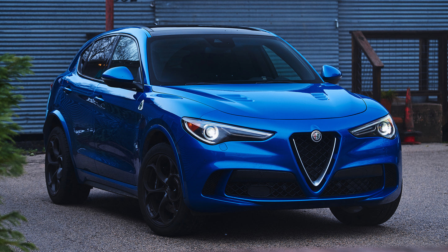 Alfa Romeo Stelvio Quadrifoglio Us Hd Art Keychain