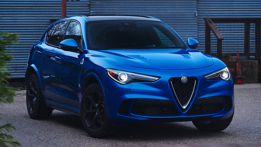 Alfa Romeo Stelvio Quadrifoglio Us Hd Art Keychain