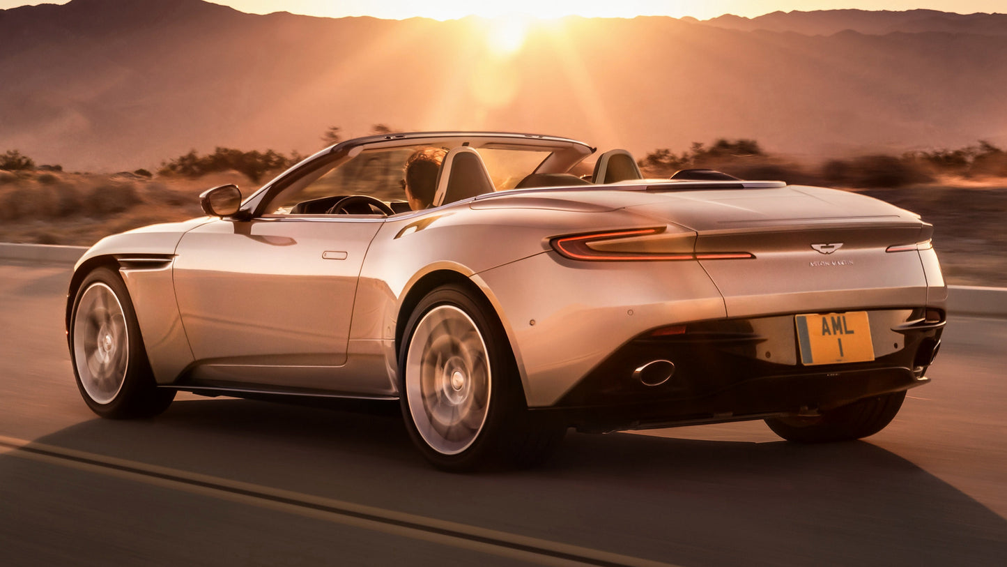 Aston Martin Db11 V8 Volante Hd Art Keychain