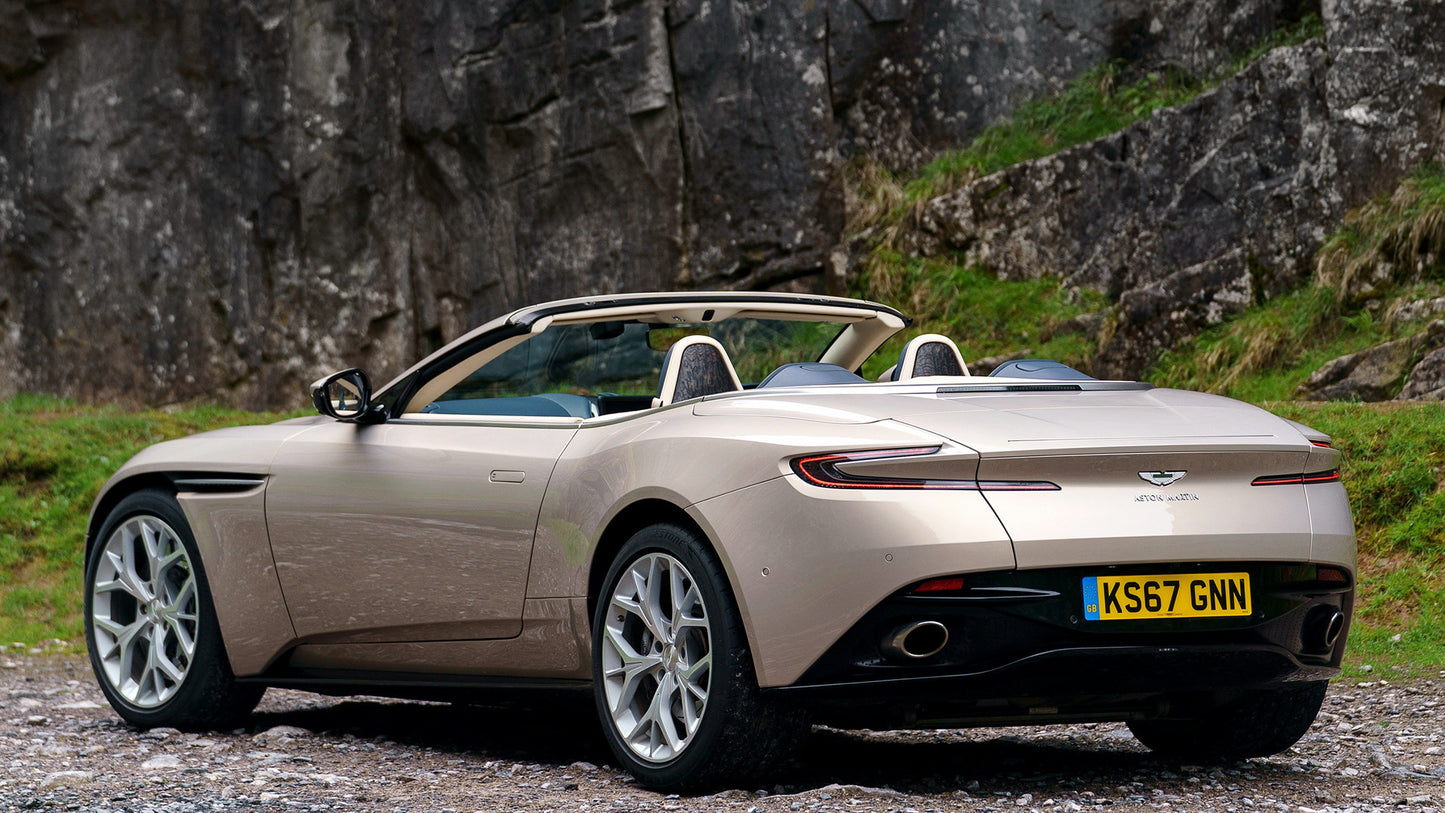 Aston Martin Db11 V8 Volante Uk Hd Art Keychain