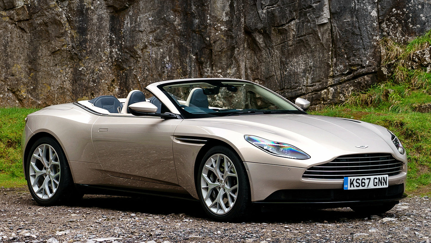 Aston Martin Db11 V8 Volante Uk Hd Art Keychain