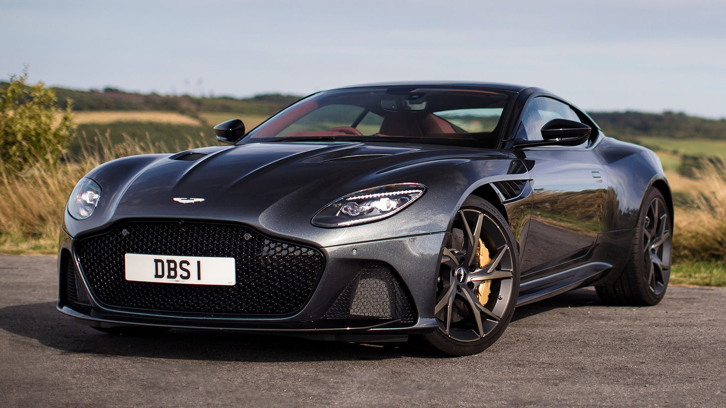 Aston Martin Dbs Superleggera Uk Hd Art Keychain