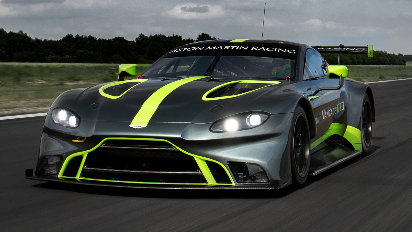 Aston Martin Vantage Gt3 Hd Art Keychain