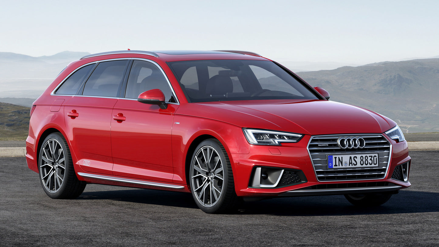 Audi A4 Avant S Line Competition Hd Art Keychain