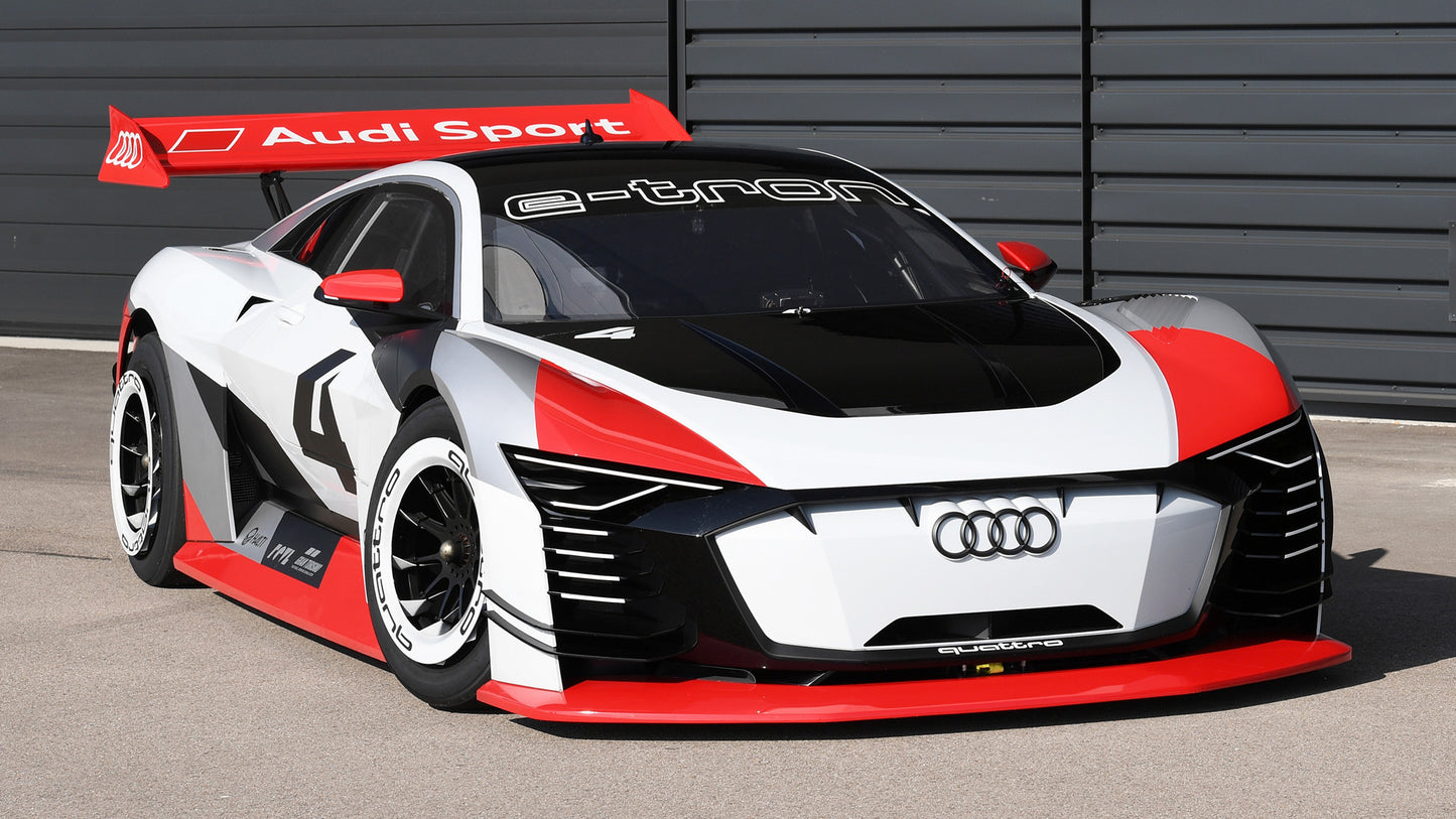 Audi E Tron Vision Gran Turismo Hd Art Keychain