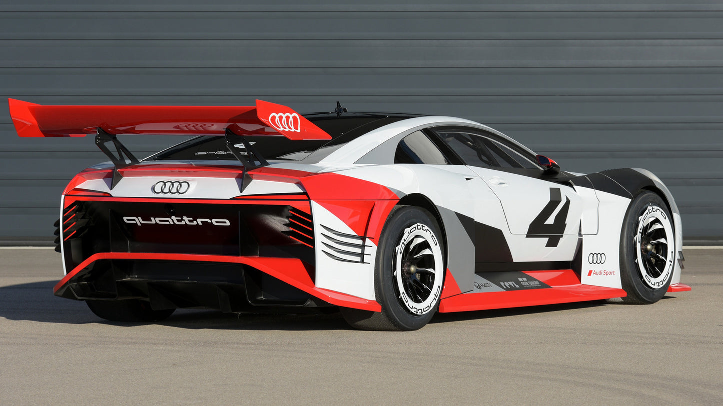 Audi E Tron Vision Gran Turismo Hd Art Keychain