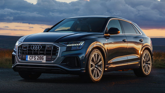 Audi Q8 S Line Uk Hd Art Keychain