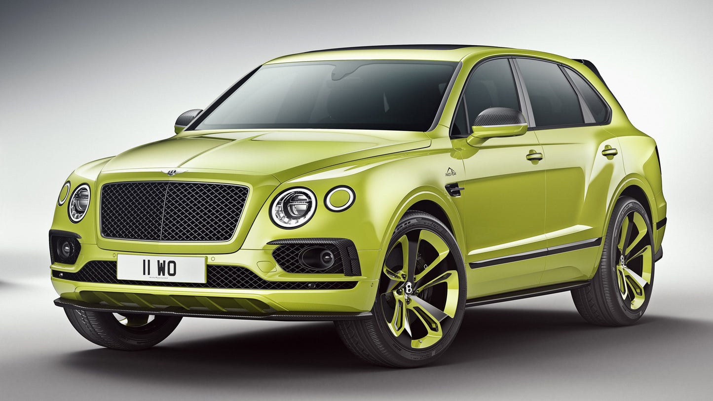 Bentley Bentayga Pikes Peak Edition Hd Art Keychain