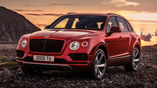 Bentley Bentayga V8 Hd Art Keychain