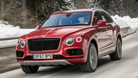Bentley Bentayga V8 Hd Art Keychain
