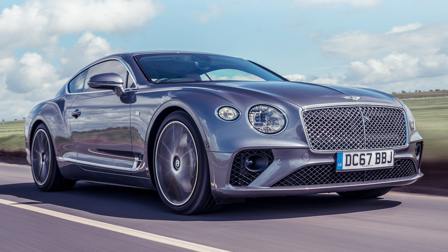 Bentley Continental Gt Uk Hd Art Keychain