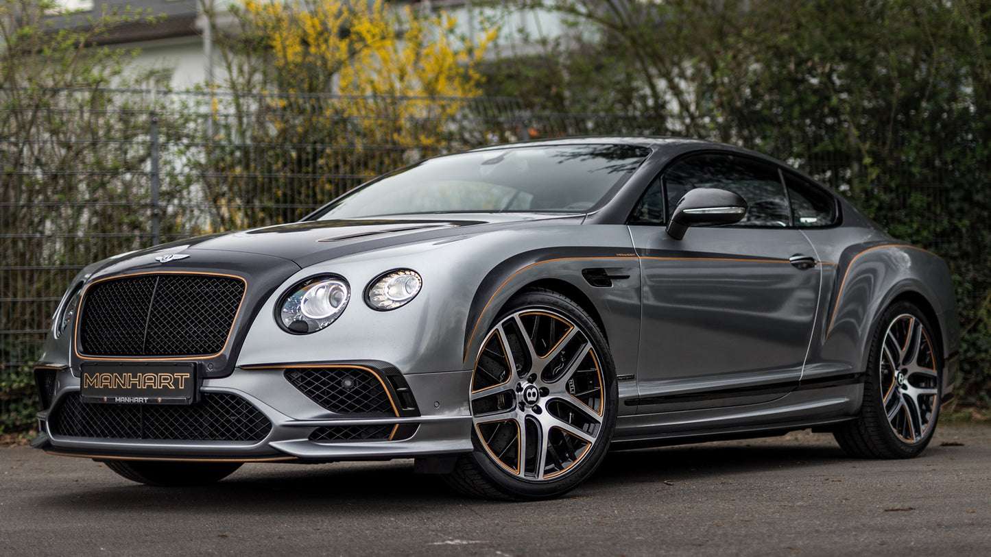 Bentley Continental Supersports By Manhart Hd Art Keychain