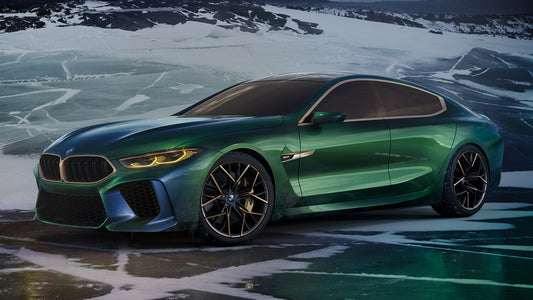 Bmw Concept M8 Gran Coupe Hd Art Keychain