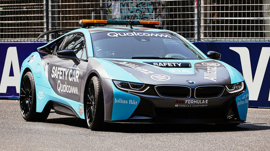 Bmw I8 Formula E Safety Car Hd Art Keychain