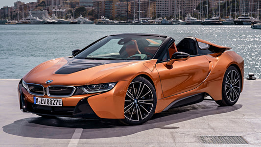 Bmw I8 Roadster Hd Art Keychain