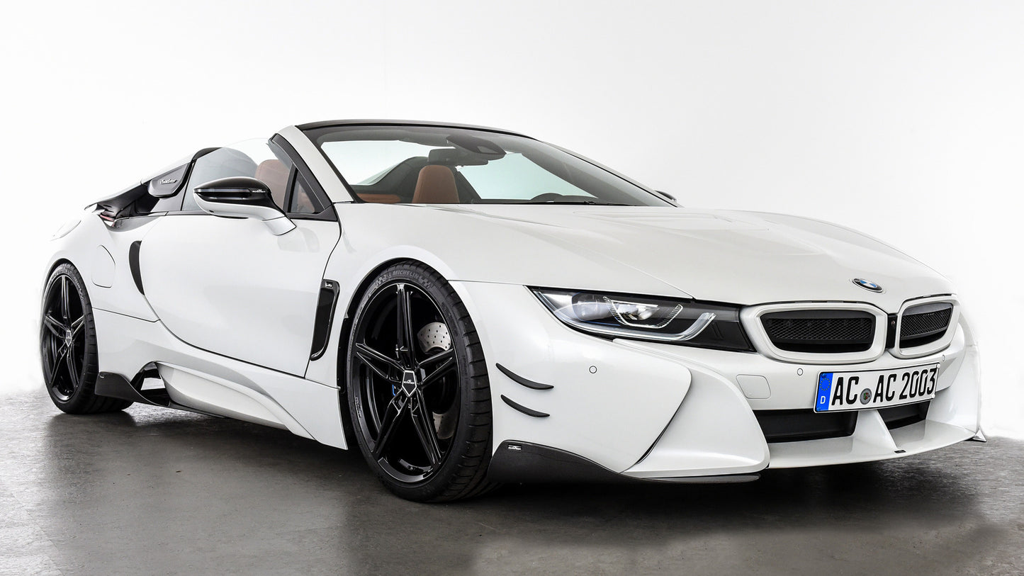 Bmw I8 Roadster By Ac Schnitzer Hd Art Keychain
