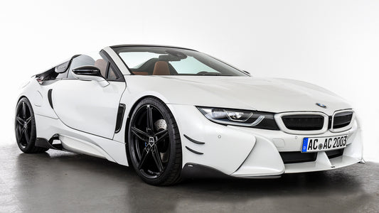 Bmw I8 Roadster By Ac Schnitzer Hd Art Keychain