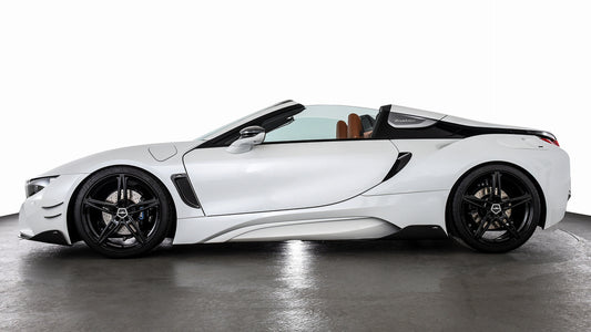 Bmw I8 Roadster By Ac Schnitzer Hd Art Keychain